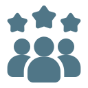 Experienced team icon